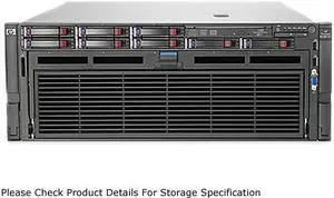 HP ProLiant DL580 G7 Rack Server System 2 x Intel Xeon E7-4807 1.86GHz 6C/12T 64GB (8 x 8GB) DDR3 No Hard Drive 643066-001