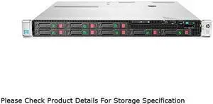 HP ProLiant DL360p Gen8 Rack Server System 2 x Intel Xeon E5-2640 2.5GHz 6C/12T 16GB (2 x 8GB) DDR3 No Hard Drive 670634-S01