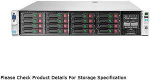 HP ProLiant DL380p Gen8 Rack Server System Intel Xeon E5-2620 2GHz 6C/12T 16GB (4 x 4GB) DDR3 No Hard Drive 642120-001