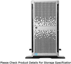 HP ProLiant ML350p Gen8 Tower Server System Intel Xeon E5-2609 2.4GHz 4C/4T (Max 2 Sockets/8 Cores) 4GB (1 x 4GB) DDR3 No Hard Drive 646675-001