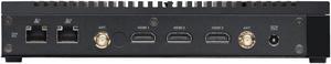 Ultraslim computer with 12th Gen Intel® Core™ processors, fan-less chassis for 15W CPU, 4K triple-display support, dual LAN, dual COM ports, PCIe® Gen 4 SSD, WiFi 6E, 50°C operational ambient temperat