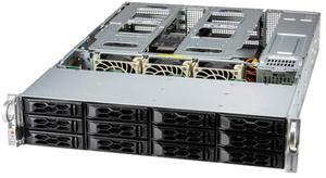 Supermicro  521C-NR-G1-OTO-40 Server System, Intel® Xeon® Silver 4510 Processor, 128 GB DDR5 Memory. 2x 960GB SSD.