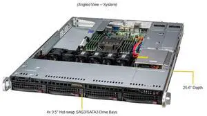 Supermicro 1U Gold Series WIO Server (SYS-511E-WR-G1)