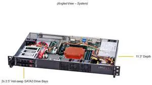 Supermicro 1U Gold Series Edge Server (SYS-111AD-HN2-02-G1)