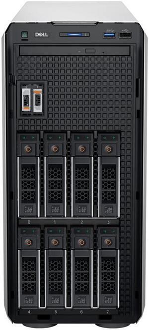 Dell PowerEdge  T350 4.5U Tower Server - Intel Xeon E-2314 2.80 GHz - 8GB RAM - 480GB SSD - Serial ATA, Serial Attached SCSI (SAS) Controller - 600W  XR3JC