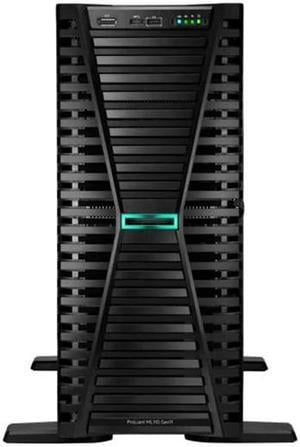 HPE ProLiant ML110 Gen11 server with one Intel® Xeon® Silver 4510 Processor, 32 GB (1x32 GB) Dual Rank Memory, Embedded Intel VROC SATA/NVMe, Drive Bay(s) for 4 large form factor drives  - P75329-005