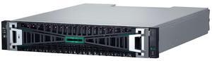 HPE MSA 2070 SAN Storage System - 24 x HDD Supported - 24 x SSD Supported - 12 x SSD Installed - 23.04 TB Total Installed SSD Capacity - Clustering Supported - 2 x 12Gb/s SAS Controller - P76571-B25