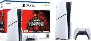 PlayStation 5 Slim Console  Call of Duty Modern Warfare III Bundle