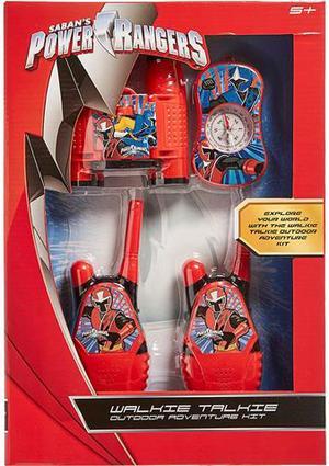 Power Rangers BK1-05032 Walkie Talkie Outdoor Adventure Kit