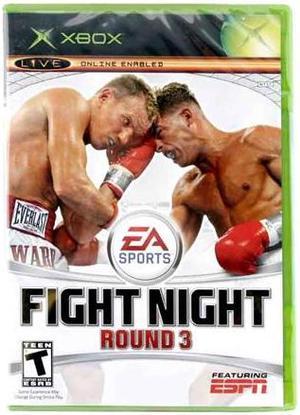 FIGHT NIGHT ROUND 3 XBOX game EA