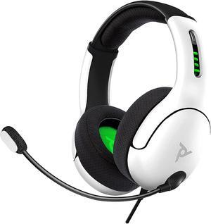 PDP 049-015-NA-WH LVL50 Wired Stereo Gaming Headset: White White