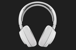 SteelSeries Arctis Nova Pro Wireless White PS Multi-System Gaming Headset - Neodymium Magnetic Drivers - Active Noise Cancellation -  Infinity Power System - ClearCast Gen 2 Mic - PS5, PS4, PC, Switch