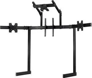 Next Level Racing Elite Freestanding Complete Quad Monitor Stand - Black (NLR-E037)