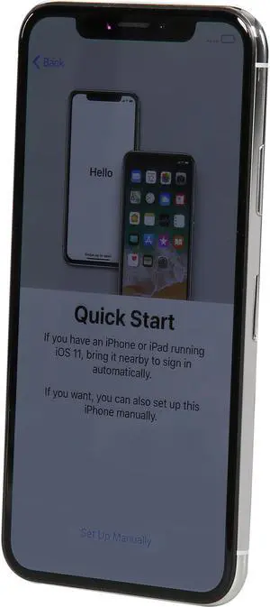 Apple iPhone X iPhone X 4G LTE Unlocked Cell Phone 5.8" Silver 3GB RAM