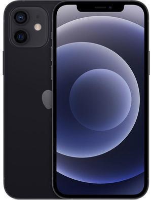 Apple iPhone 12 256GB, Refurbished Unlocked Cell Phone, Black - Very Good Condition (Grade B)