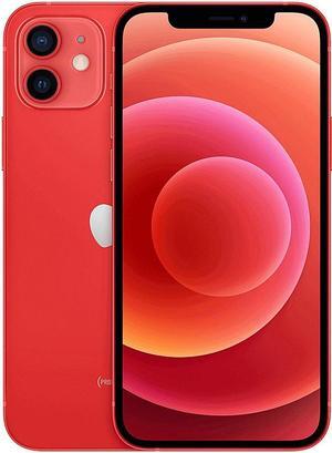 Apple iPhone 12 Mini 128GB, Refurbished Unlocked Cell Phone, Red - Very Good Condition (Grade B)