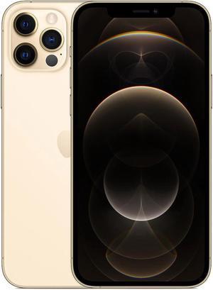 Apple iPhone 12 Pro 128GB, Refurbished Unlocked Cell Phone, Gold - Very Good Condition (Grade B)