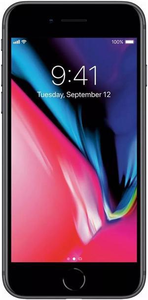 Apple iPhone 8 4G LTE Cell Phone 4.7" Space Gray 64GB 2GB RAM