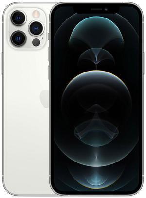 Apple iPhone 12 Pro 256GB, Refurbished Unlocked Cell Phone, Silver - Very Good Condition (Grade B)