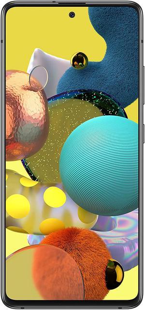 Samsung Galaxy A51 5G Factory Unlocked Android Cell Phone | US Version | 128GB Storage | Long-Lasting Battery for Gaming, 6.5" Infinity Display, Quad Camera | Black
