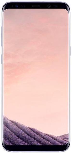 Samsung Galaxy S8+ (Plus), 6.2-Inch, 4GB RAM, 64GB Storage, AMOLED Display, Unlocked Cell Phone, Canada Warranty, Orchid Gray (SM-G955WZVAXAC)