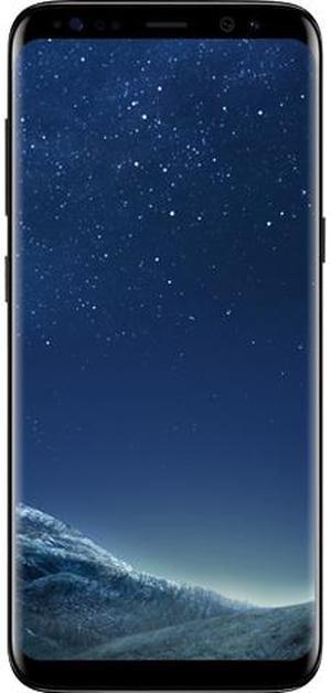 Samsung Galaxy S8 G950U 4G LTE Unlocked GSM U.S. Version Phone - w/ 12 MP Camera 5.8" Midnight Black 64GB 4GB RAM
