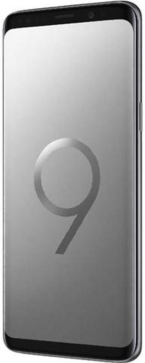 Samsung Galaxy S9 4G LTE 58 Unlocked Smart Phone with 64GB ROM and 4GB RAM Titanium Grey SMG960WZAAXAC Canada Warranty