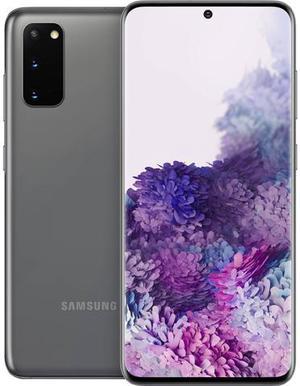 Samsung Galaxy S20 5G SMG981UZAAXAA 5G Unlocked Cell Phone 62 Cosmic Gray 128GB 12GB RAM
