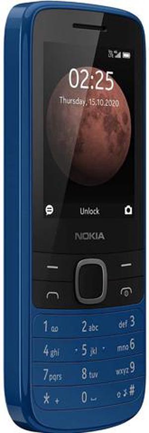 Nokia 225 4G TA1282 GSM Unlocked Phone  Classic Blue
