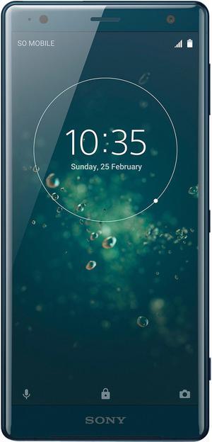 Sony XZ2 (H8266) 4G LTE Unlocked Cell Phone (US Warranty) 5.7" Deep Green 4GB RAM
