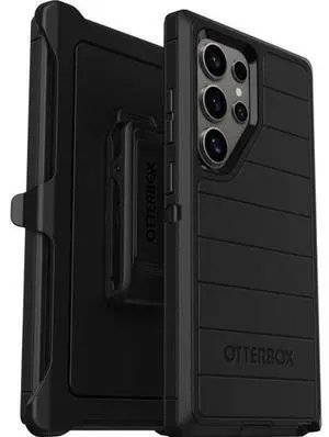 OtterBox Defender Series Pro Rugged Carrying Case (Holster) Samsung Galaxy S24 Ultra Smartphone - Black - 77-94638 OtterBox Defender Series Pro Rugged Carrying Case (Holster) Samsung Galaxy S24 Ultra Smartphone - Black - 77-94638