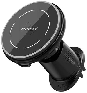 PISEN Qi2 magnetic wireless car charger mount (TP-C70/ Black) PISEN Qi2 magnetic wireless car charger mount (TP-C70/ Black)