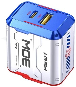 PISEN-Gamer Lite 30W 2-Port GaN Fast Charger Set PISEN-Gamer Lite 30W 2-Port GaN Fast Charger Set