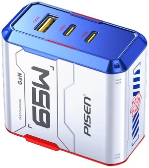 PISEN-Gamer Lite 65W 3-Port GaN Fast Charger PISEN-Gamer Lite 65W 3-Port GaN Fast Charger