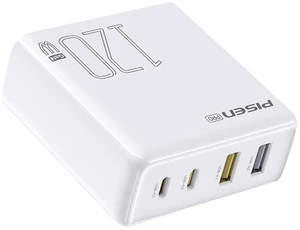 PISEN 120W GaN fast charging charger set 2C2A(TS-C148/ White) PISEN 120W GaN fast charging charger set 2C2A(TS-C148/ White)