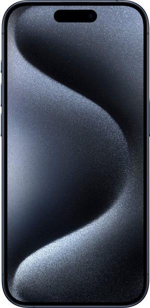 Apple iPhone 15 PRO MAX 256GB, Refurbished Unlocked Cell Phone, Blue Titanium - Very Good Condition (Grade B)