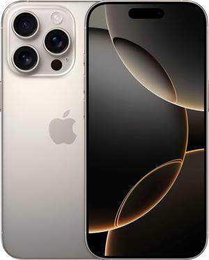 Apple iPhone 16 PRO MAX 256GB, Refurbished Unlocked Cell Phone, Natural Titanium - Very Good Condition (Grade B)