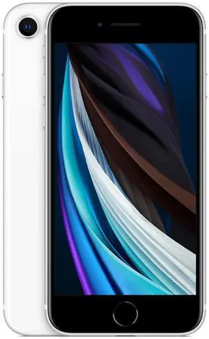 Apple iPhone SE (2020) 256GB, Pre-Owned Fully Unlocked Cell Phone, White - Very Good Condition