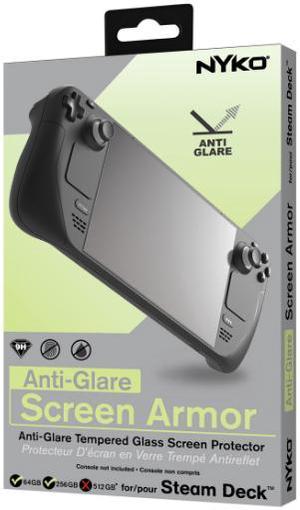 Nyko Steam Deck Anti Glare Tempered Glass Screen Protector 89503