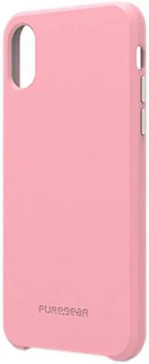 PureGear SoftTek Pink Case for iPhone X 62058PG