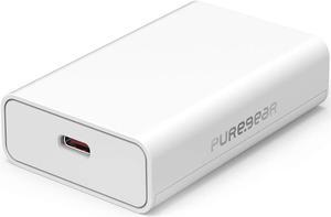 PureGear LightSpeed - 45W Single USB-C PD Wall Charger, White | 63499PG