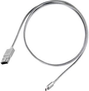 Silverstone SST-CPU02C Charcoal high speed charge and data sync Cable