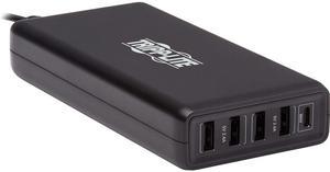 Tripp Lite U280-005-WS4C1 5-Port USB Charging Station - 4 USB-A Auto-Sensing & 1 USB-C PD 3.0, USB-IF Certified, 110W Max