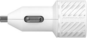 OtterBox 78-52701 Cloud Dream White USB-A Dual Port Car Charger - 24W