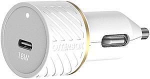 Otterbox USB-C Fast Car Charger 18w Power Delivery Cloud White