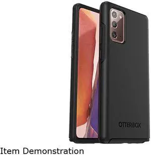 OtterBox Symmetry Series Black Case for Samsung Galaxy Note20 5G 77-65256