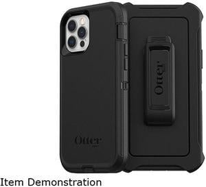 OtterBox Defender Series Black Case for iPhone 12 and iPhone 12 Pro 7765401
