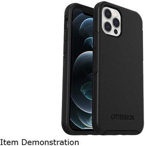 OtterBox Symmetry Series Black Case for iPhone 12 and iPhone 12 Pro 77-65414