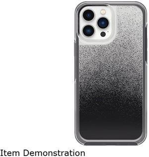 OtterBox Symmetry Series Clear Antimicrobial Case Ombre Spray ClearBlack Case for iPhone 13 Pro Max 7783507