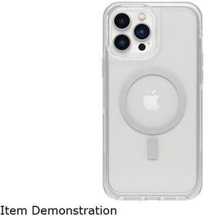 OtterBox Symmetry Series Clear Antimicrobial Case for MagSafe Clear Case for iPhone 13 Pro Max 7783662